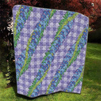 Hawaii Jade Vine Lei Quilt Aloha Palaka Motif - Purple LT14 - Polynesian Pride