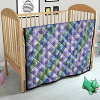 Hawaii Jade Vine Lei Quilt Aloha Palaka Motif - Purple LT14 - Polynesian Pride