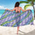 Hawaii Jade Vine Lei Sarong Aloha Palaka Motif - Purple - Polynesian Pride