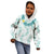 Jade Vine Lei Hawaii Kid Hoodie Aloha Seamless Tropical Leaves - Polynesian Pride