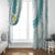 Jade Vine Lei Hawaii Window Curtain Aloha Seamless Tropical Leaves - Polynesian Pride