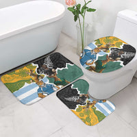 Rugby 2025 Championship Bathroom Set Southern Hemisphere Countries Mascots LT14 - Polynesian Pride