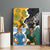 Rugby 2025 Championship Canvas Wall Art Southern Hemisphere Countries Mascots - Polynesian Pride