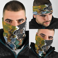 Rugby 2025 Championship Neck Gaiter Southern Hemisphere Countries Mascots LT14 - Polynesian Pride