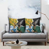 Rugby 2025 Championship Pillow Cover Southern Hemisphere Countries Mascots LT14 - Polynesian Pride