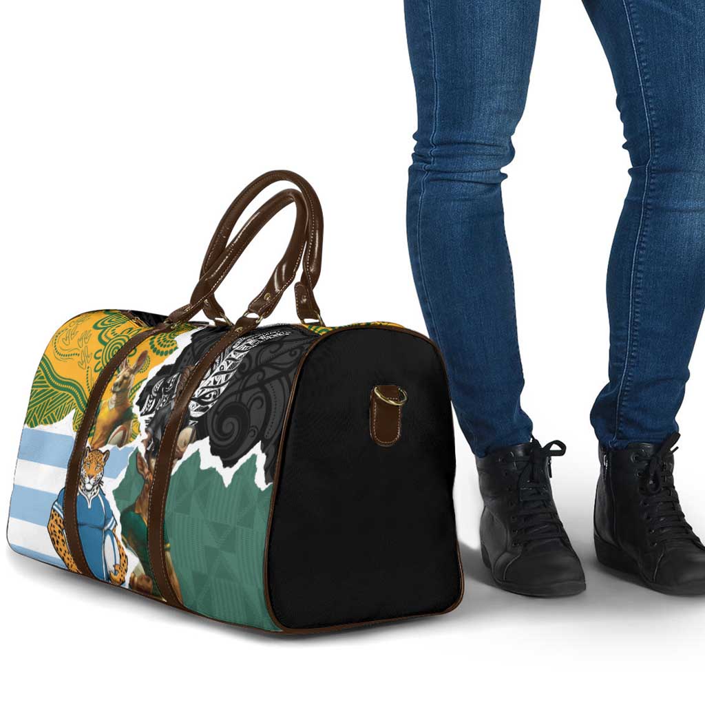 Rugby 2025 Championship Travel Bag Southern Hemisphere Countries Mascots - Polynesian Pride