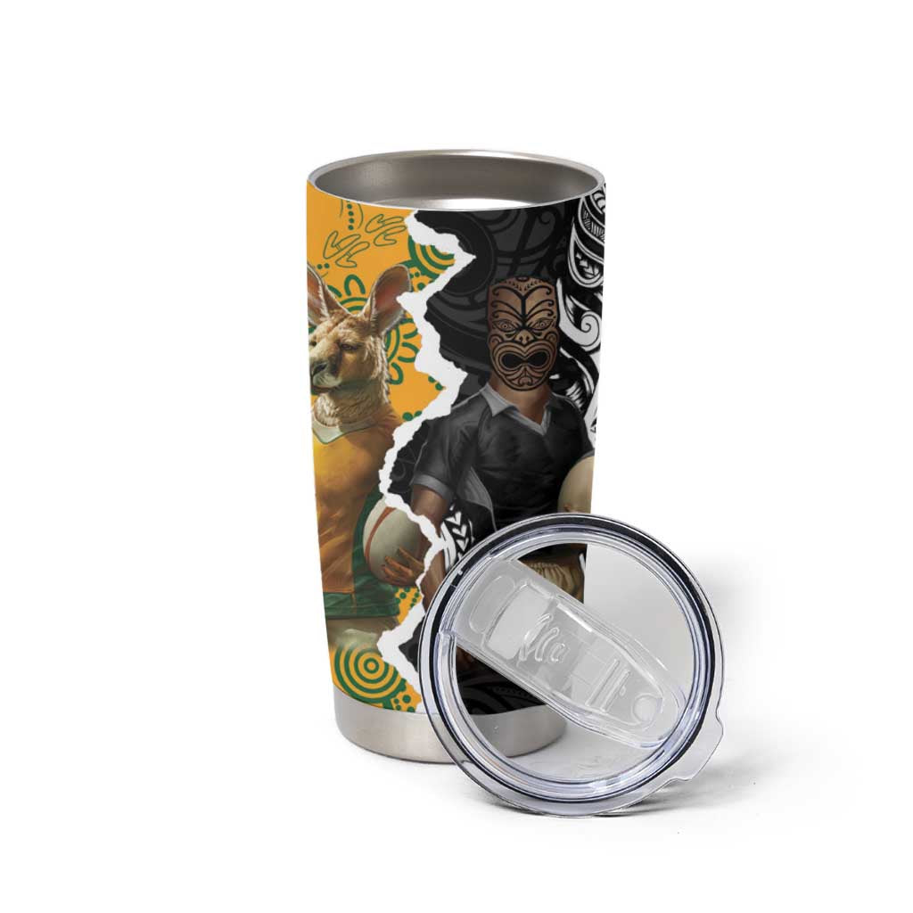 Rugby 2025 Championship Tumbler Cup Southern Hemisphere Countries Mascots - Polynesian Pride