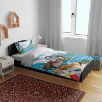 Aloha Hawaii Shaka Nene Goose Bedding Set Surfing Take It Easy - Polynesian Pride