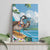 Aloha Hawaii Shaka Nene Goose Canvas Wall Art Surfing Take It Easy - Polynesian Pride
