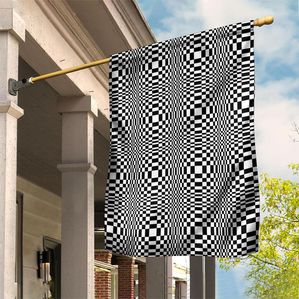 Black White Filipino Binakol Motifs Garden Flag Mabuhay Philippines Festival Kusikus Pattern LT14 House Flag Black - Polynesian Pride