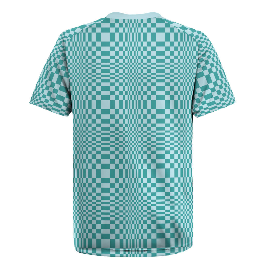 Cyan Filipino Binakol Motifs Rugby Jersey Mabuhay Philippines Festival Kusikus Pattern LT14 - Polynesian Pride