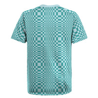 Cyan Filipino Binakol Motifs Rugby Jersey Mabuhay Philippines Festival Kusikus Pattern LT14 - Polynesian Pride