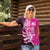 New Zealand Silver Fern Rugby Custom Women Polo Shirt All Black Maori Pattern Pink - Polynesian Pride