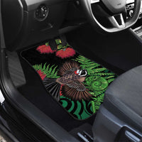 Meri Kirihimete New Zealand Car Mats Piwakawaka Koru Fern Mix Pohutukawa LT14 - Polynesian Pride