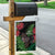 Meri Kirihimete New Zealand Garden Flag Piwakawaka Koru Fern Mix Pohutukawa - Polynesian Pride