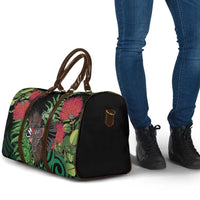 Meri Kirihimete New Zealand Travel Bag Piwakawaka Koru Fern Mix Pohutukawa LT14 - Polynesian Pride