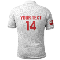 Mate Maa Tonga Rugby Custom Polo Shirt 2026 Tongan Ngatu Pattern LT14 - Polynesian Pride