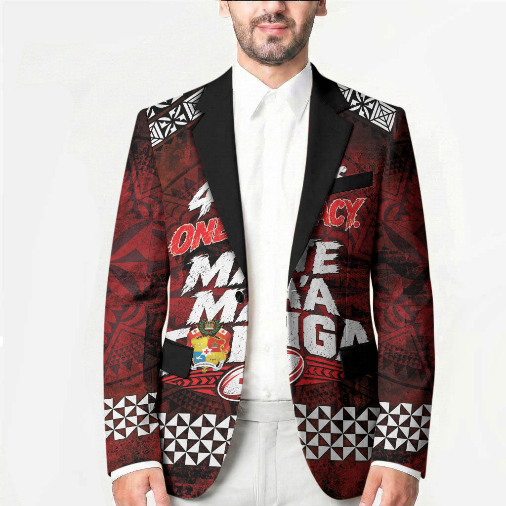 Mate Maa Tonga Rugby 2026 Blazer 40 Years Anniversary One Legacy LT14 - Polynesian Pride