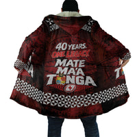Mate Maa Tonga Rugby 2026 Cloak 40 Years Anniversary One Legacy LT14 - Polynesian Pride