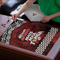 Mate Maa Tonga Rugby 2026 Puzzle 40 Years Anniversary One Legacy LT14 - Polynesian Pride