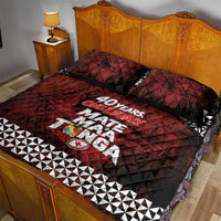 Mate Maa Tonga Rugby 2026 Quilt Bed Set 40 Years Anniversary One Legacy LT14 - Polynesian Pride