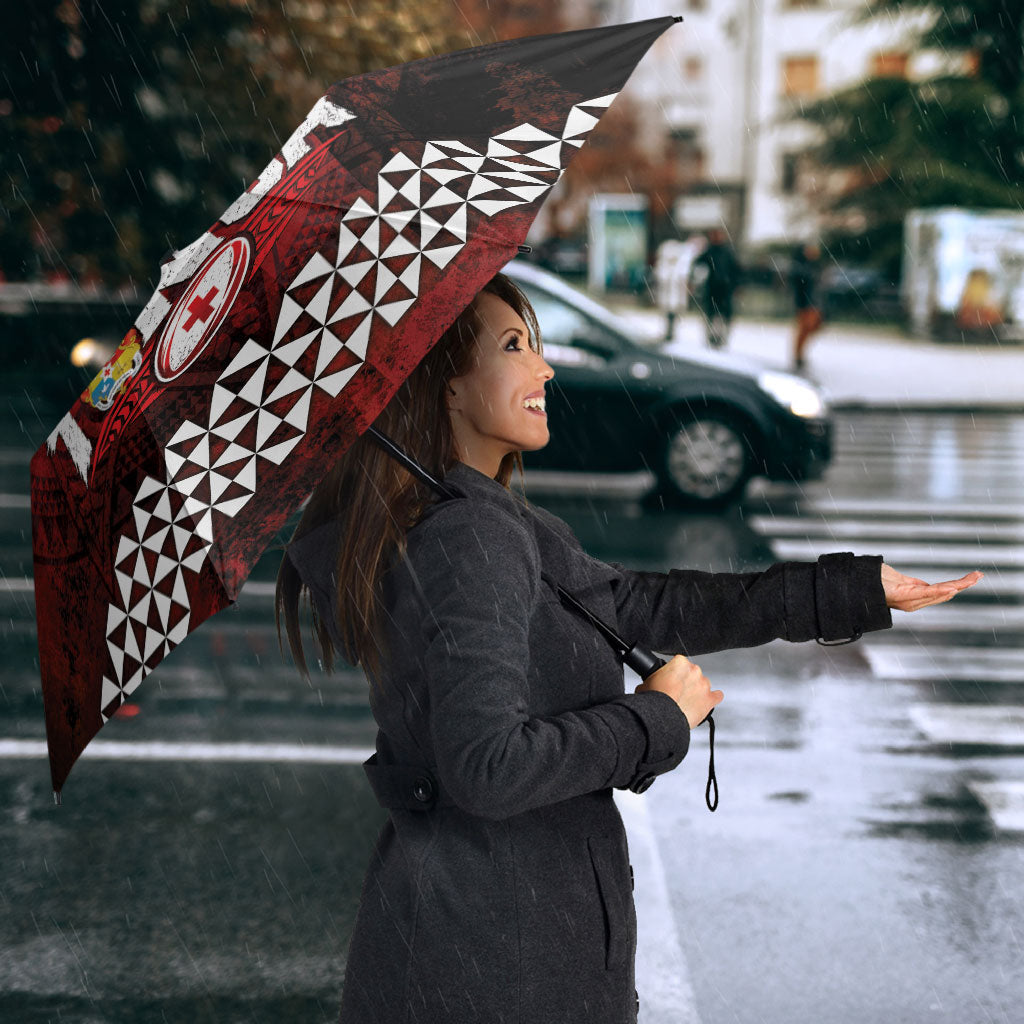 Mate Maa Tonga Rugby 2026 Umbrella 40 Years Anniversary One Legacy LT14 - Polynesian Pride