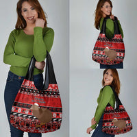 New Zealand Christmas Grocery Bag Aotearoa Kiwi Meri Kirihimete Red Version LT14 - Polynesian Pride