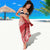Custom Tonga Mate Maa Sarong Go Champions Tongan Ngatu - Red