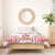 Custom Tonga Mate Maa Bedding Set Go Champions Tongan Ngatu - White