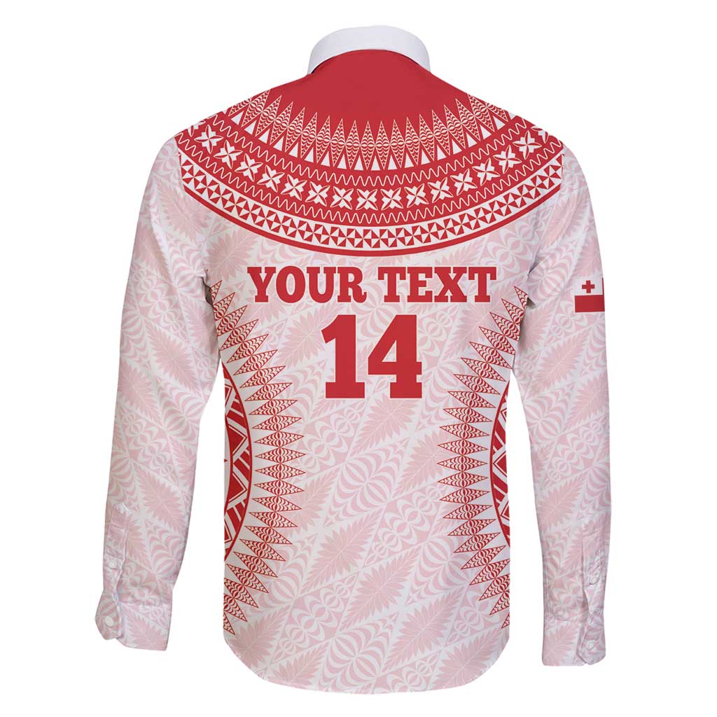 Custom Tonga Mate Maa Family Matching Summer Maxi Dress and Hawaiian Shirt Go Champions Tongan Ngatu - White LT14 - Polynesian Pride