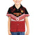 Custom Mate Maa Tonga XIII Kid Hawaiian Shirt Tongan Kupesi Ngatu - Rugby Style