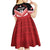 Custom Mate Maa Tonga XIII Kid Short Sleeve Dress Tongan Kupesi Ngatu - Rugby Style