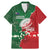 Custom Tonga And Australia Rugby Family Matching Mermaid Dress and Hawaiian Shirt Mate Maa Tongan Ngatu Mix Kangaroos Aboriginal