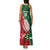 Custom Tonga And Australia Rugby Family Matching Tank Maxi Dress and Hawaiian Shirt Mate Maa Tongan Ngatu Mix Kangaroos Aboriginal