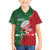 Custom Tonga And Australia Rugby Kid Hawaiian Shirt Mate Maa Tongan Ngatu Mix Kangaroos Aboriginal