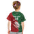 Custom Tonga And Australia Rugby Kid T Shirt Mate Maa Tongan Ngatu Mix Kangaroos Aboriginal