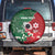 Custom Tonga And Australia Rugby Spare Tire Cover Mate Maa Tongan Ngatu Mix Kangaroos Aboriginal