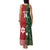 Custom Mate Maa Tonga And Kangaroo Australia Family Matching Tank Maxi Dress and Hawaiian Shirt Tongan Kupesi Mix Aboriginal Art