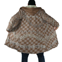 Brown Aloha Hawaii Shell Lei Cloak Palaka Hebrew Cone Honey Cowrie Elegant Curves - Polynesian Pride