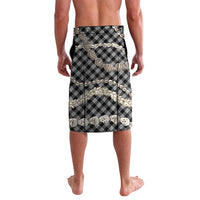 Black Aloha Hawaii Shell Lei Lavalava Palaka Hebrew Cone Honey Cowrie Elegant Curves LT14 - Polynesian Pride