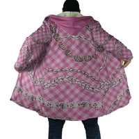 Pink Aloha Hawaii Shell Lei Cloak Palaka Hebrew Cone Honey Cowrie Elegant Curves - Polynesian Pride