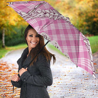 Pink Aloha Hawaii Shell Lei Umbrella Palaka Hebrew Cone Honey Cowrie Elegant Curves LT14 - Polynesian Pride
