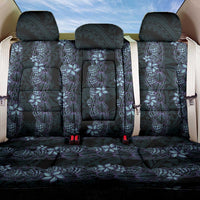 Purple Paradise Hawaii Shell Lei Back Car Seat Cover Hawaiian Sunrise Shell Hebrew Cone Plumeria - Polynesian Pride