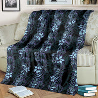 Purple Paradise Hawaii Shell Lei Blanket Hawaiian Sunrise Shell Hebrew Cone Plumeria - Polynesian Pride