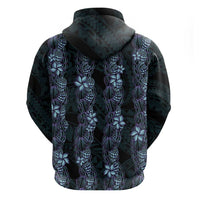 Purple Paradise Hawaii Shell Lei Hoodie Hawaiian Sunrise Shell Hebrew Cone Plumeria - Polynesian Pride