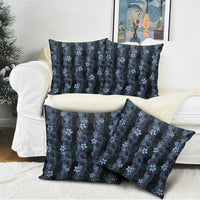 Purple Paradise Hawaii Shell Lei Pillow Cover Hawaiian Sunrise Shell Hebrew Cone Plumeria - Polynesian Pride