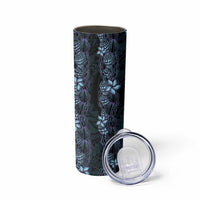 Purple Paradise Hawaii Shell Lei Skinny Tumbler Hawaiian Sunrise Shell Hebrew Cone Plumeria LT14 - Polynesian Pride