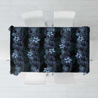 Purple Paradise Hawaii Shell Lei Tablecloth Hawaiian Sunrise Shell Hebrew Cone Plumeria - Polynesian Pride
