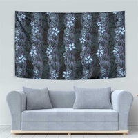 Purple Paradise Hawaii Shell Lei Tapestry Hawaiian Sunrise Shell Hebrew Cone Plumeria - Polynesian Pride