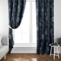 Purple Paradise Hawaii Shell Lei Window Curtain Hawaiian Sunrise Shell Hebrew Cone Plumeria - Polynesian Pride
